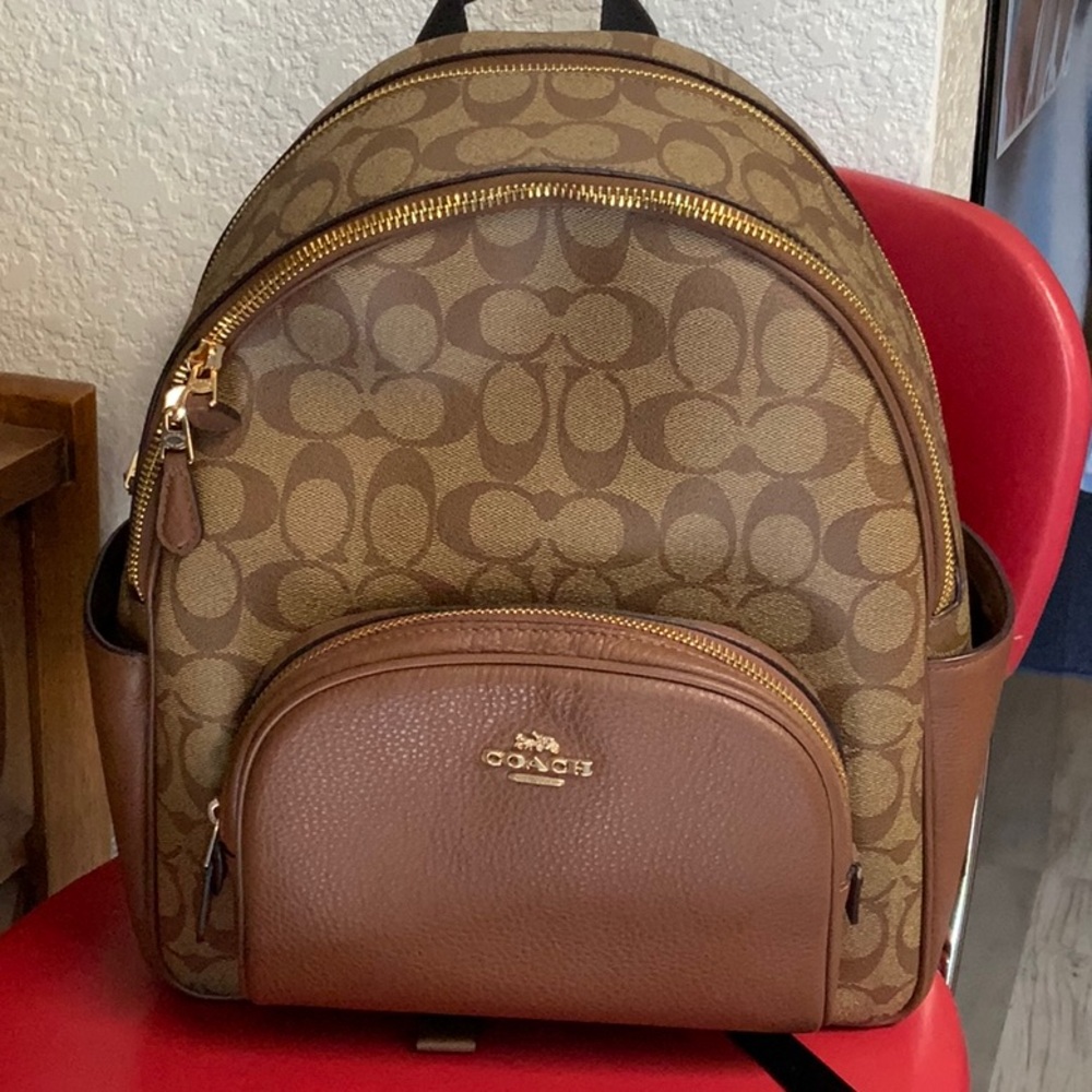 Brand new. Never used Coach backpack